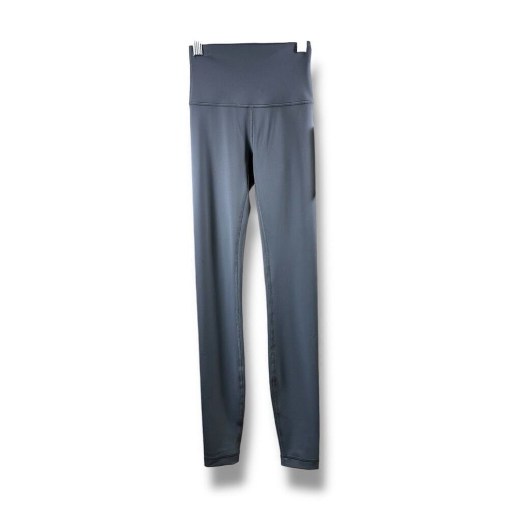 Lululemon NWT Wunder Train High Rise Tight 28” in Solar Grey Size 0